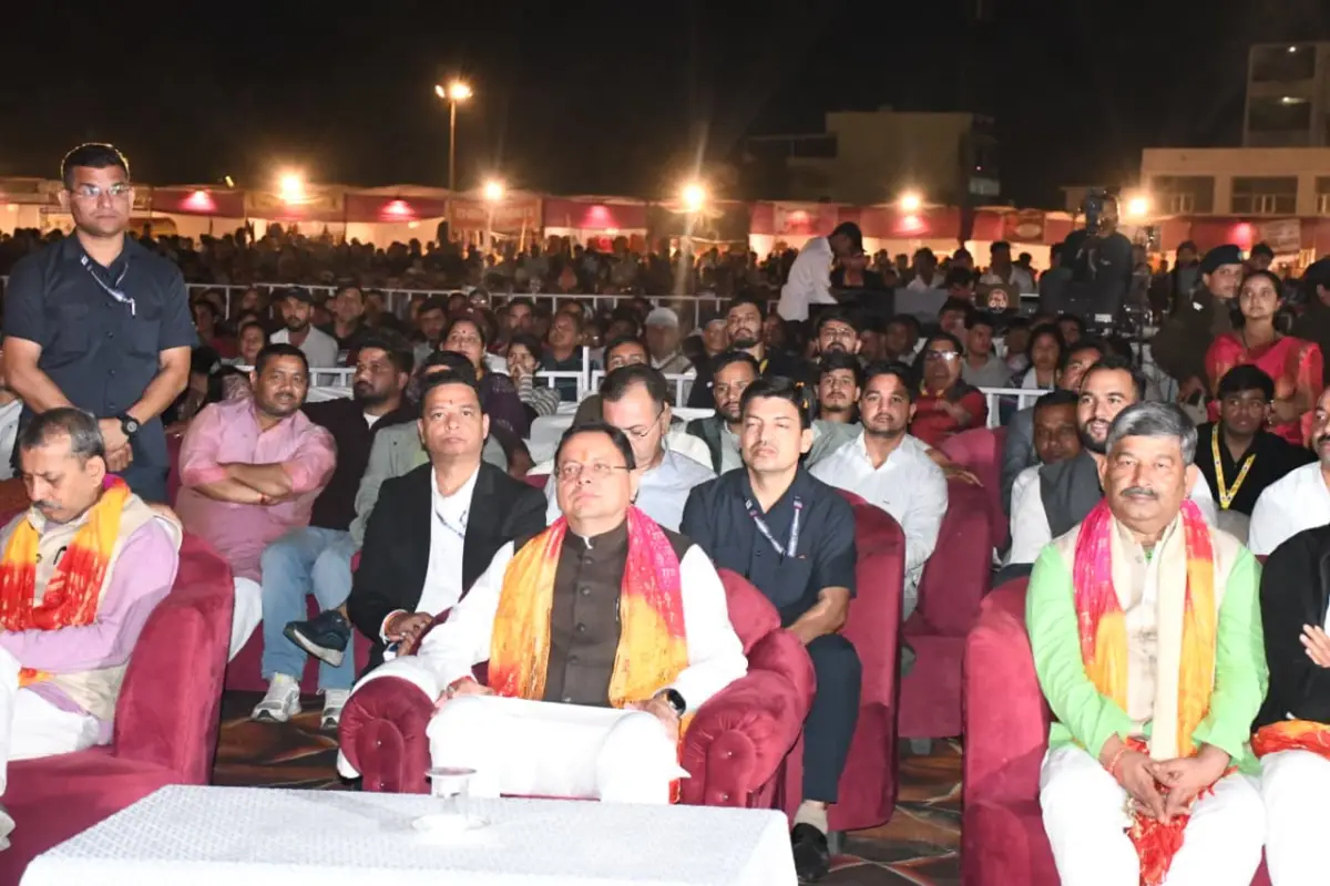 मुख्यमंत्री पुष्कर सिंह धामी हल्द्वानी में आयोजित ‘कुमाऊं द्वार महोत्सव’ में मुख्य अतिथि के रूप में हुए शामिल