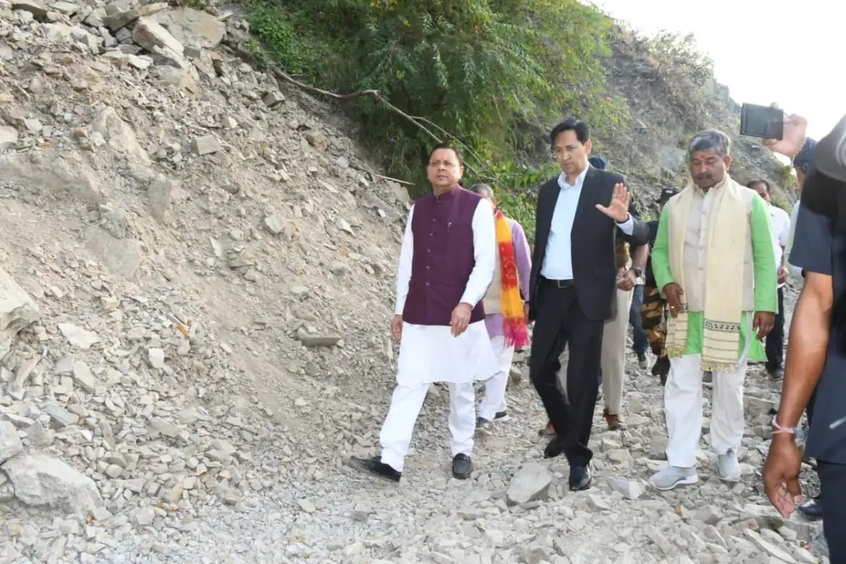 पर्यटन सीजन एवं वीकेंड पर लगने वाले जाम से मिलेगी शीघ्र राहत, अमृतपुर बायपास निर्माण को सर्वोच्च प्राथमिकता: मुख्यमंत्री पुष्कर सिंह धामी